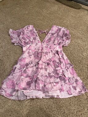 Tularosa Purple Floral dress